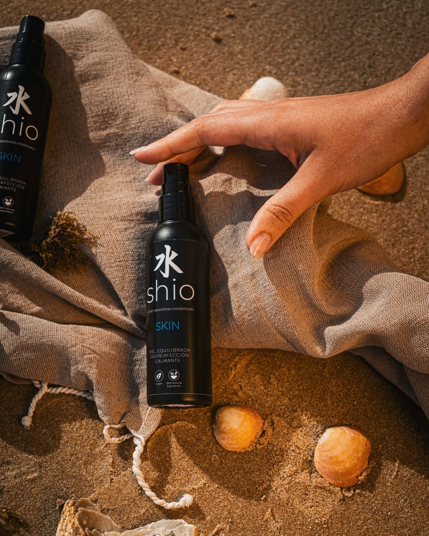 Imperfecciones en la piel en verano | Ácido hipocloroso | shio skin